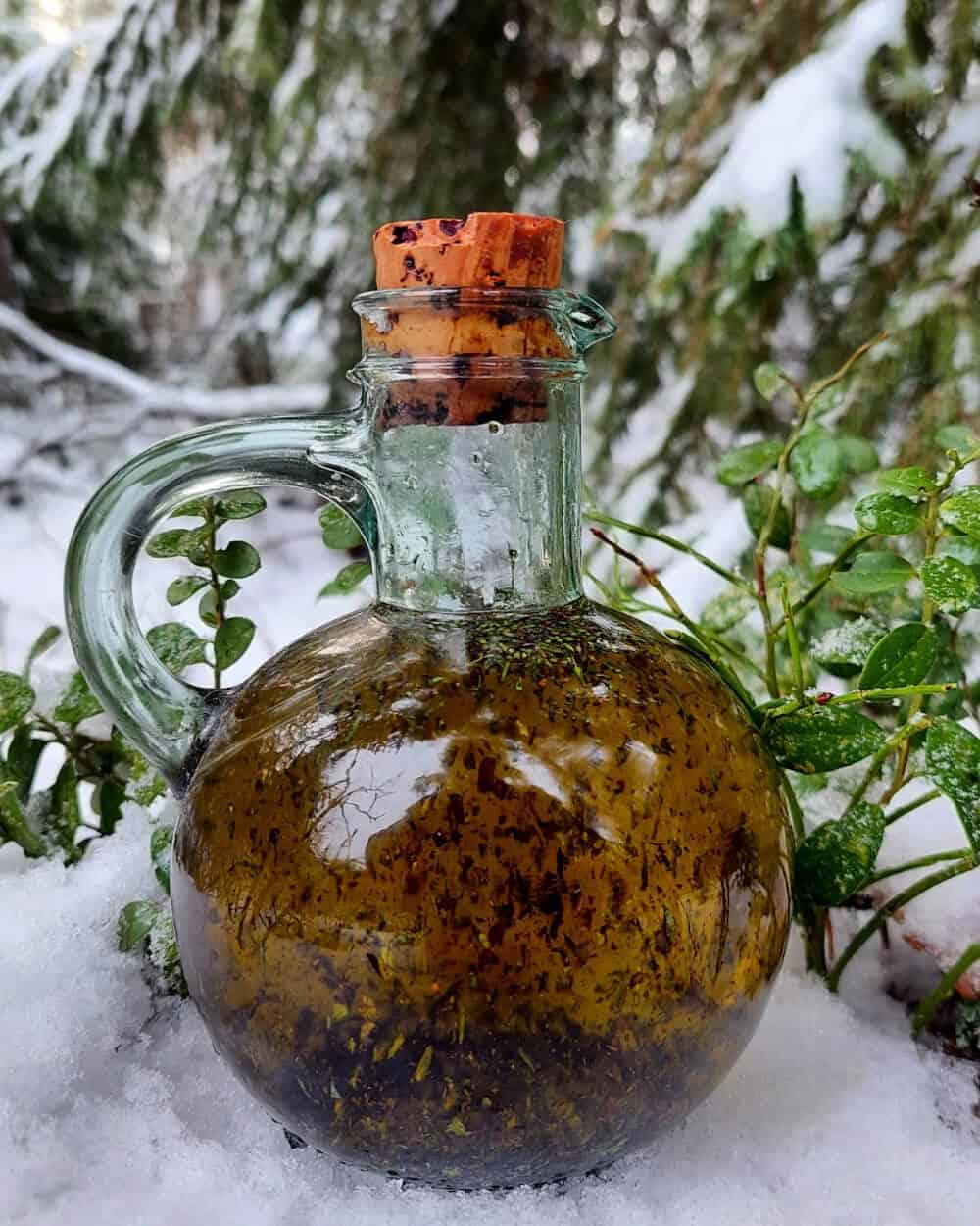 Herbal oil for cooking
