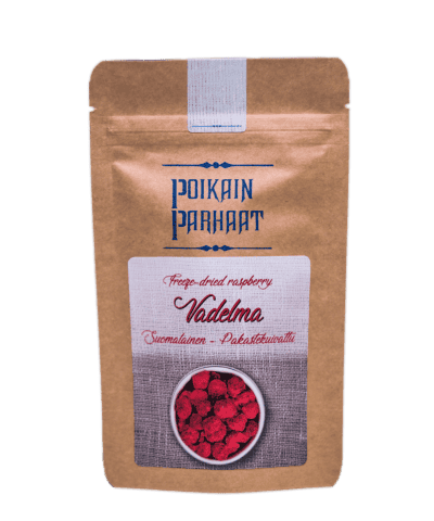 Poikain Parhaat Pakastekuivattu Vadelma 10g