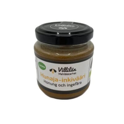 Villilä Apiaries Organic Ginger Honey 160g