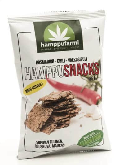Hamppufarmi Hamppusnacks rosmariini-chili-valkosipuli 85g