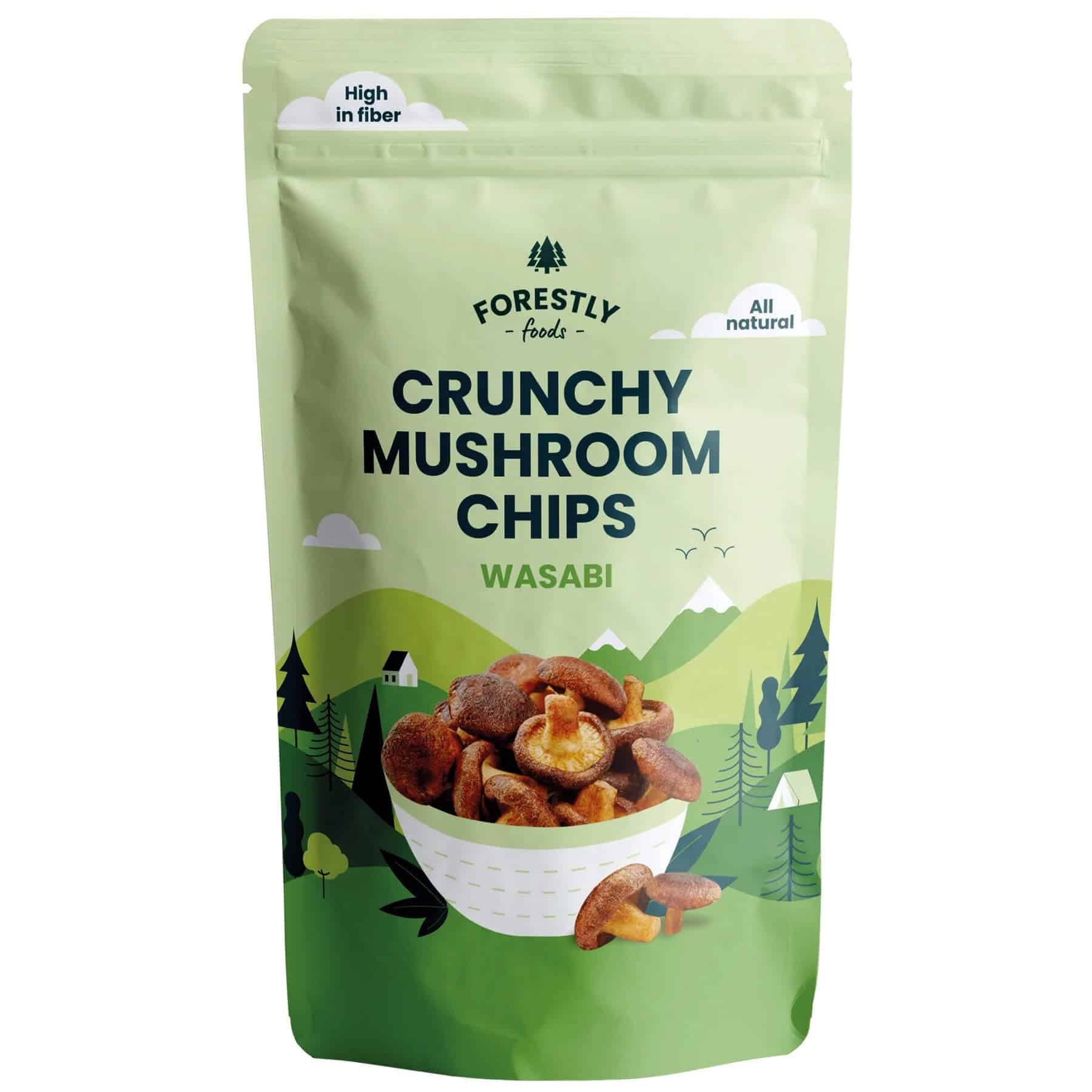 Forestly foods Sienisipsi Wasabi 50g