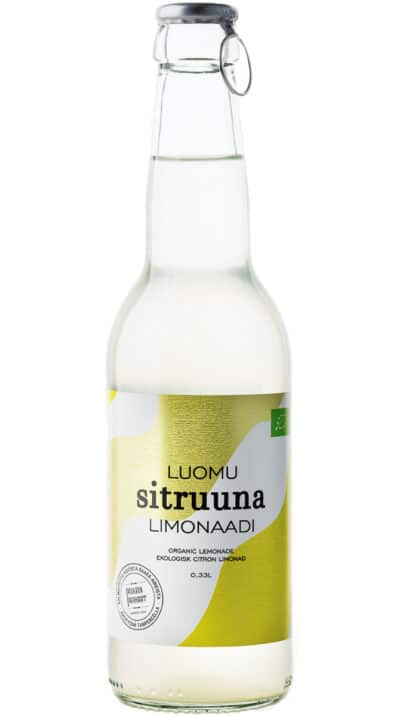 Poikain Parhaat Luomu Limonaadi Sitruuna 330ml