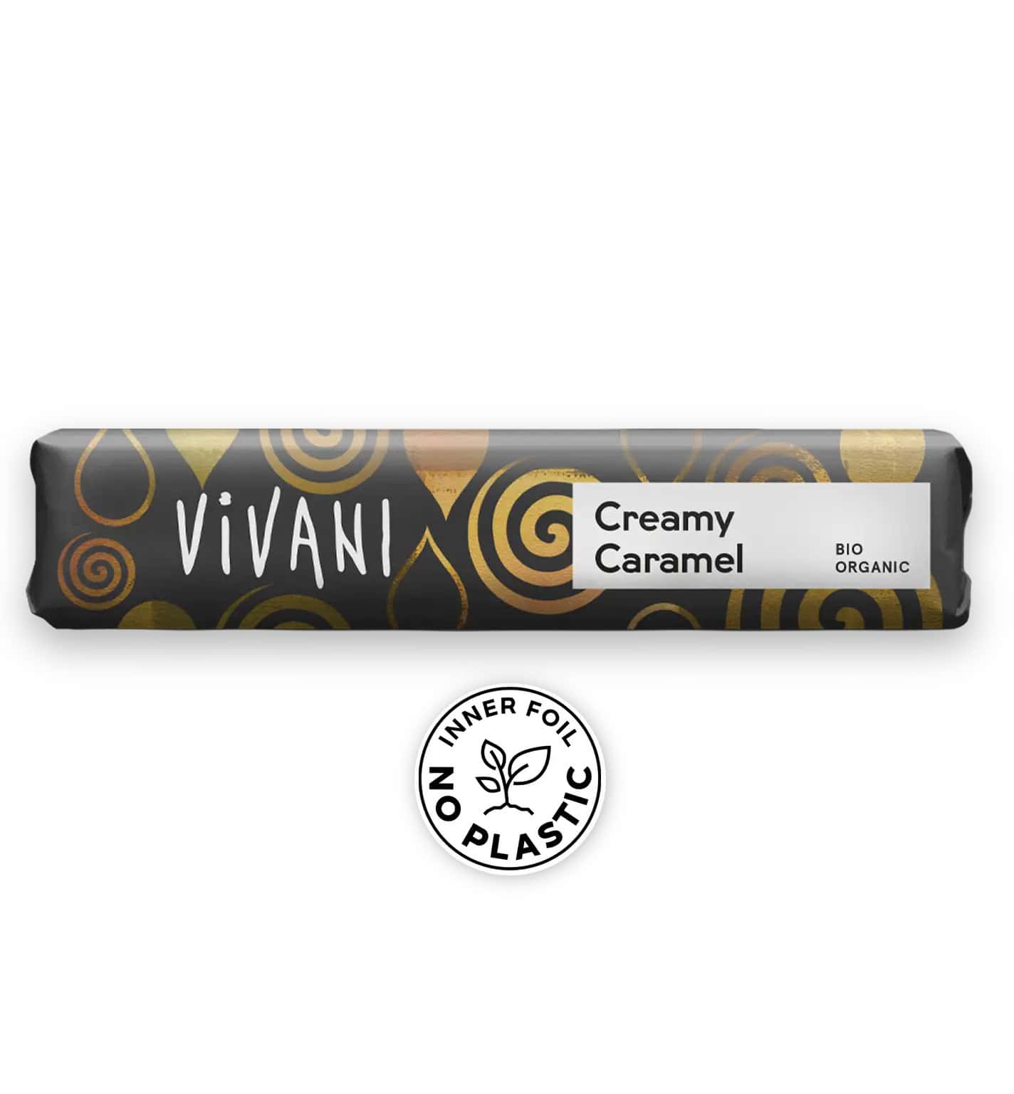 Vivani Luomu Suklaapatukka Creamy Caramel 40g