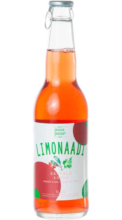 Poikain Parhaat Limonaadi Karpalo & Koivu 330ml