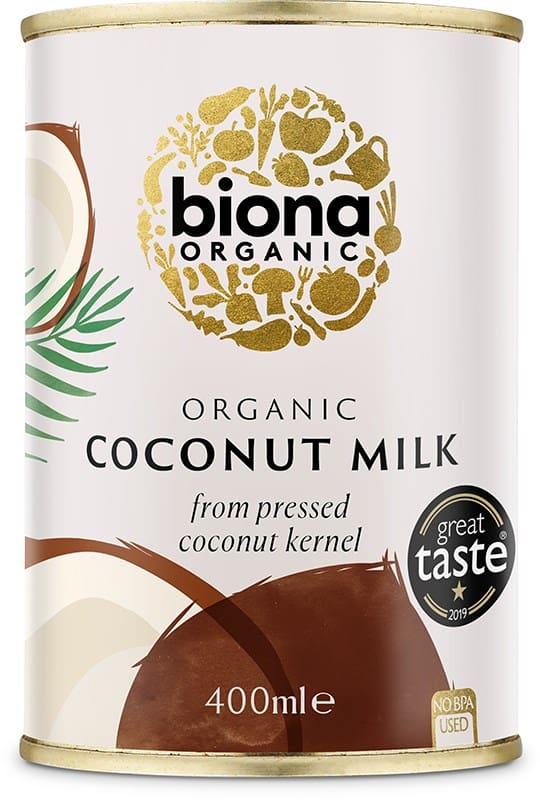 Biona Luomu Kookosmaito 400ml - ALE 50% Parasta ennen 17.09.2026