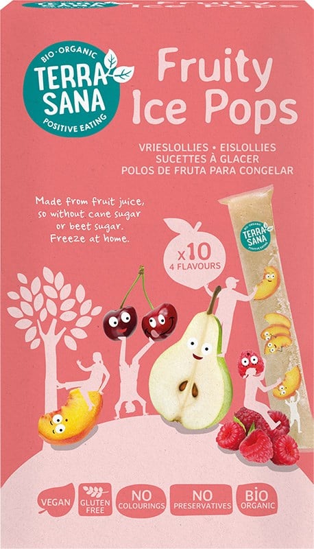 TerraSana Luomu Mehujääpuikot 400ml