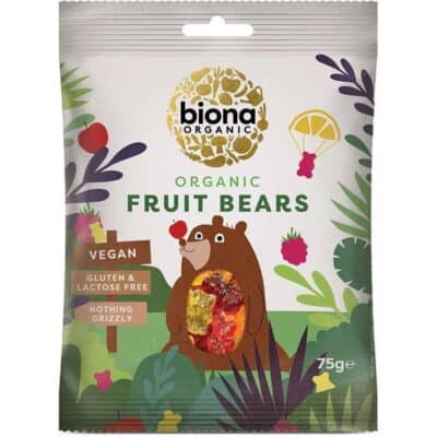 Biona Luomu Fruit Bears Karkit 75g