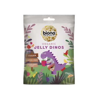 Biona Luomu Jelly Dinos Karkit 75g