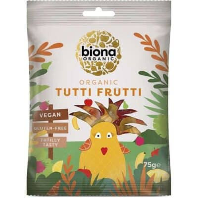 Biona Luomu Tutti Frutti Karkit 75g