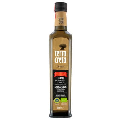 Terra Creta Luomu Extra Neitsyt Oliiviöljy 500ml