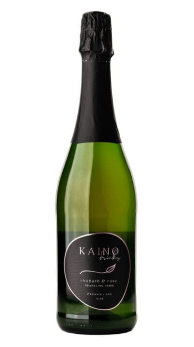 Poikain Parhaat Kaino Luomu Kuohujuoma Raparperi & Ruusu 750ml