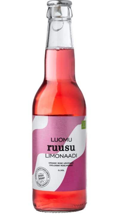 Poikain Parhaat Luomu Limonaadi Ruusu 330ml