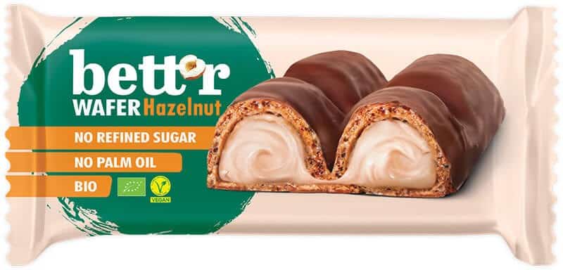 Bett'r Luomu Suklaa-vohvelipatukka 33g