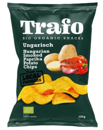 Trafo Luomu Perunalastut Savupaprika 125g