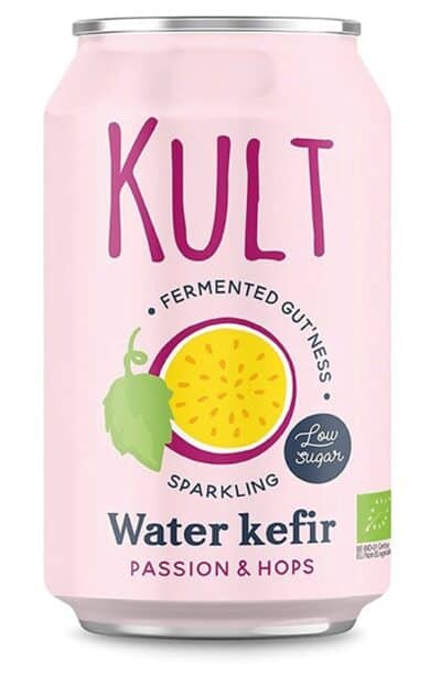 Kult Luomu Vesikefiirijuoma Passio & Humala 33cl