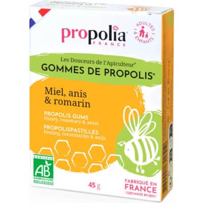 Propolia Luomu Propolispastillit Anis & Rosmariini 45g