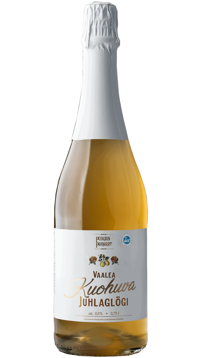 Poikain Parhaat Vaalea Kuohuva Juhlaglögi 750ml