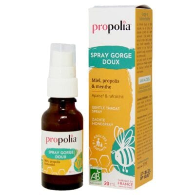 Propolia Raikastava suusuihke Hunaja & Minttu 20ml - Luomu
