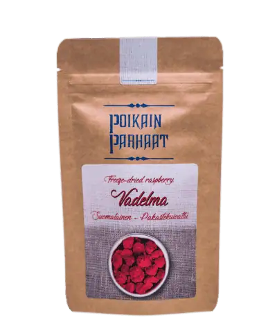 Poikain Parhaat Pakastekuivattu Vadelma 10g