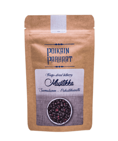 Poikain Parhaat Pakastekuivattu Mustikka 15g