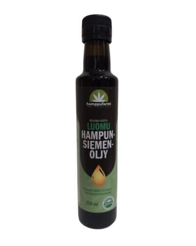 Hamppufarmi Luomu Hampunsiemenöljy 250ml