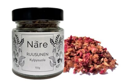 Näre Cosmetics Ruusunen Kylpysuola 150g