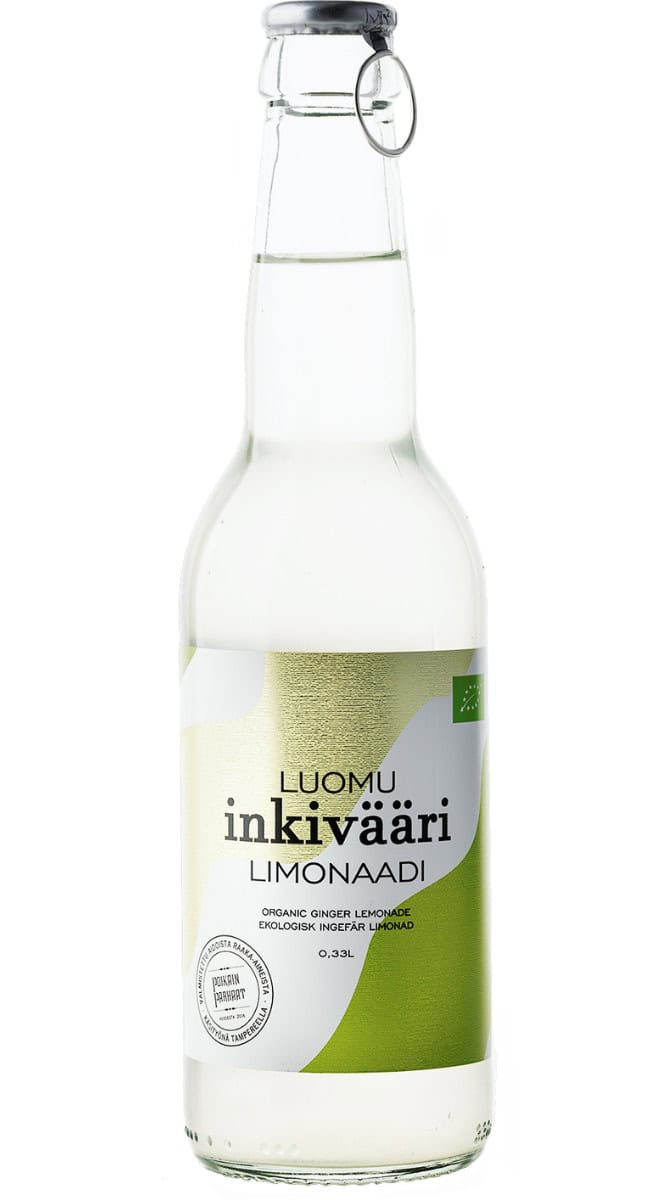 Poikain Parhaat Luomu Limonaadi Inkivääri 330ml