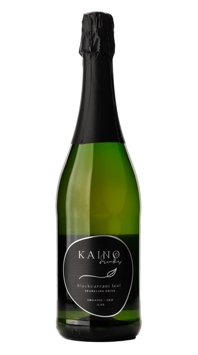 Poikain Parhaat Kaino  Luomu Kuohujuoma Mustaherukanlehti 750ml