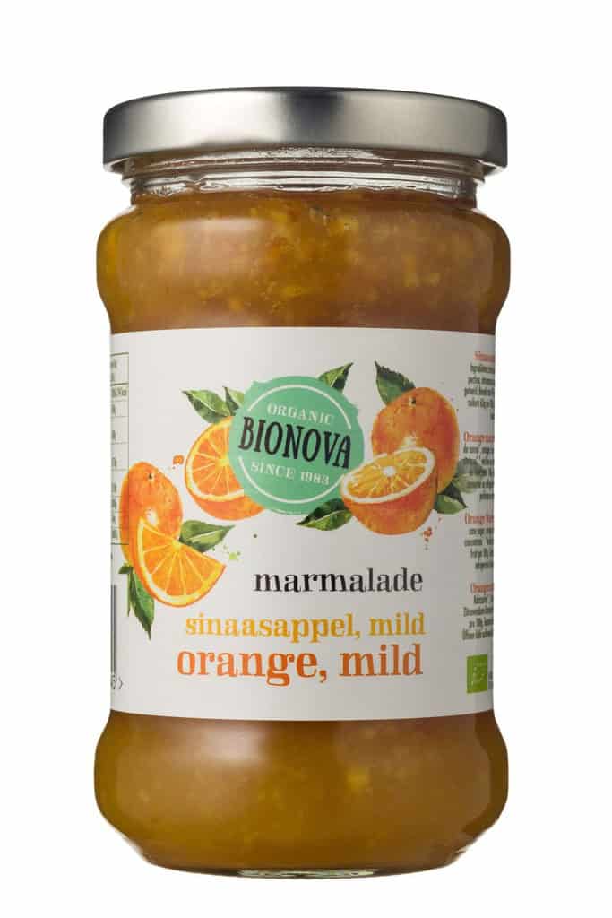 Bionova Luomu Appelsiinimarmeladi 340g
