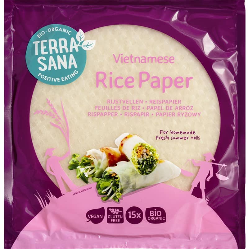 TerraSana Luomu Riisipaperi 150g