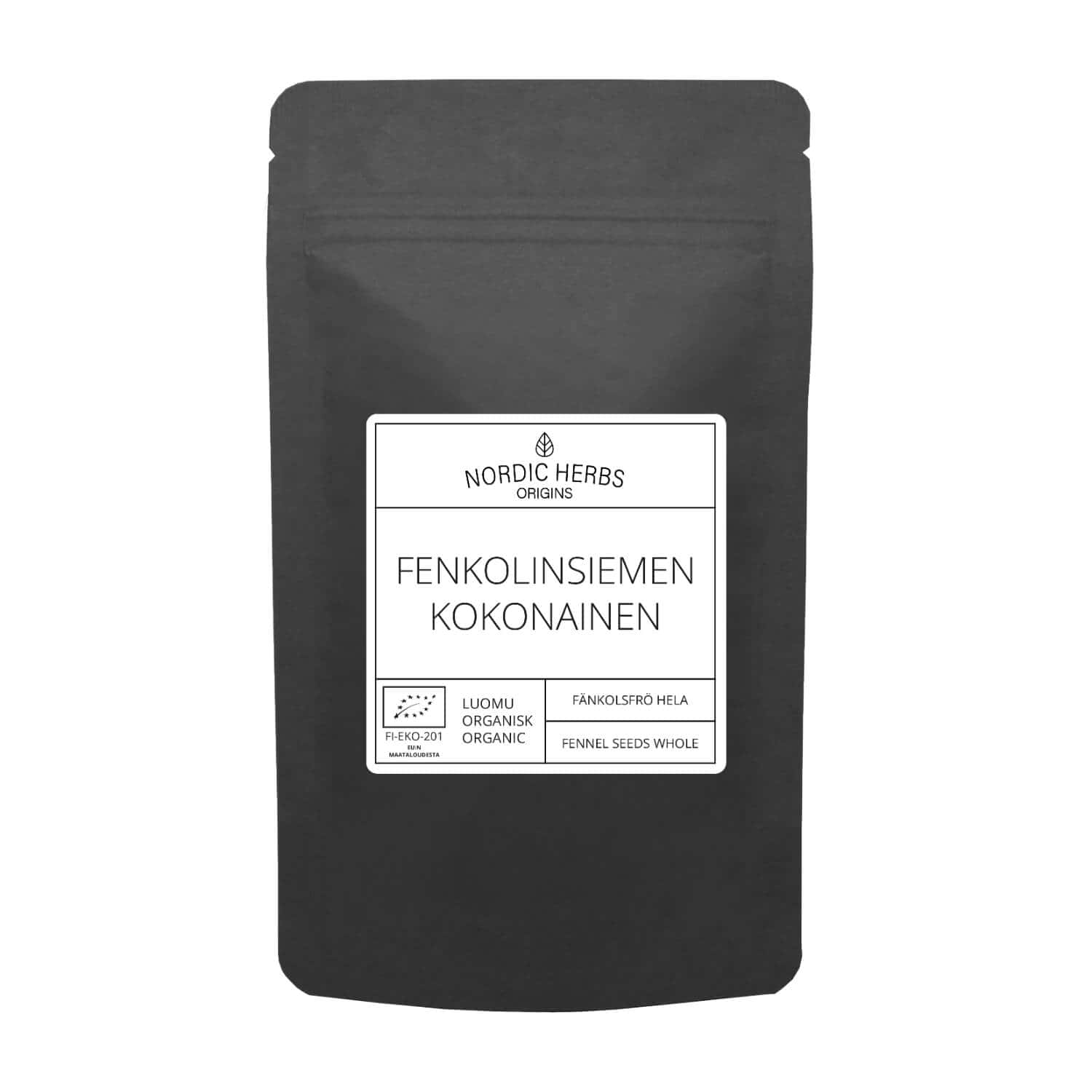 Nordic Herbs Origins Luomu Fenkolinsiemen kokonainen 150g
