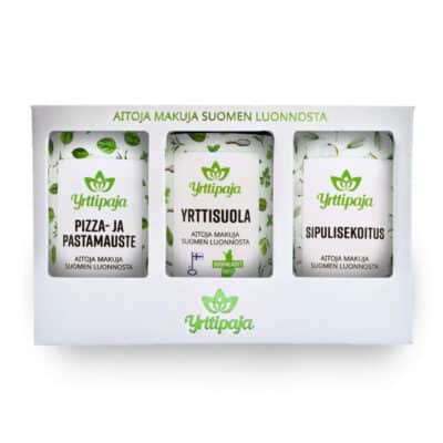 Yrttipaja Keittiön suosikit - maustelahjapakkaus 3 kpl