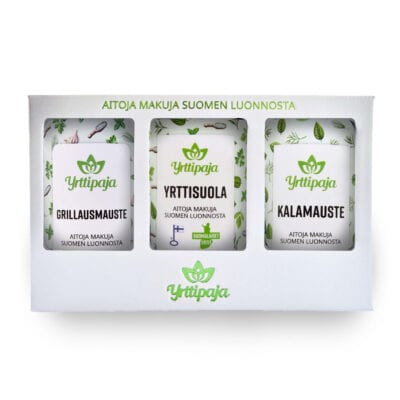 Yrttipaja Kesäsetti - Maustelahjapakkaus 3 kpl