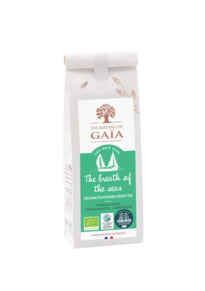 Les Jardins de Gaïa Luomu Vihreä maustettu tee The Breath of the Seas 80g
