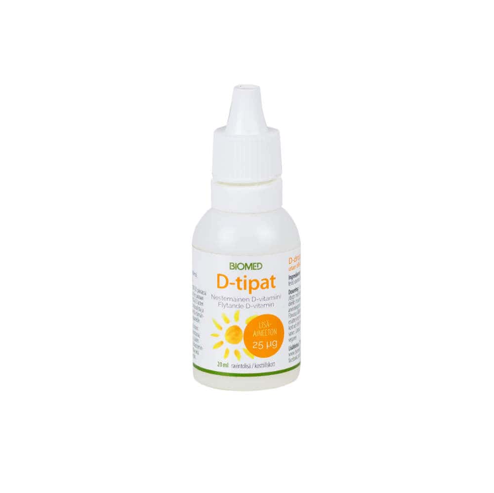 Biomed D-vitamiinitipat 20ml