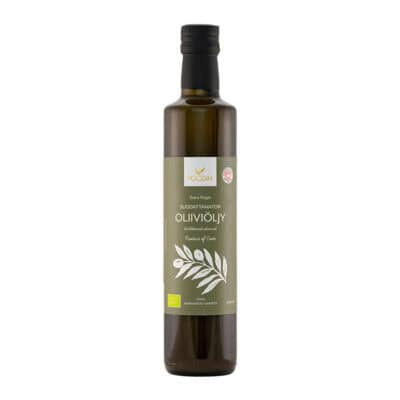 Foodin Luomu Suodattamaton Extra Virgin Oliiviöljy 500ml