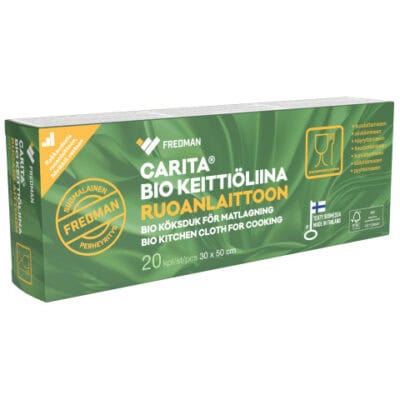 Fredman Carita® Bio keittiöliina ruoanlaittoon 20 kpl