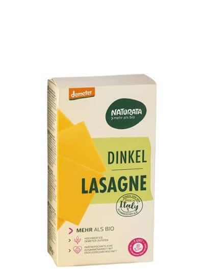 Naturata Luomu vaalea Speltti Lasagne 250g